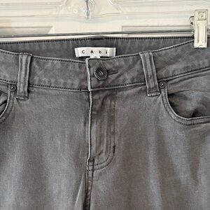 CAbi Gray Women's Skinny Jeans